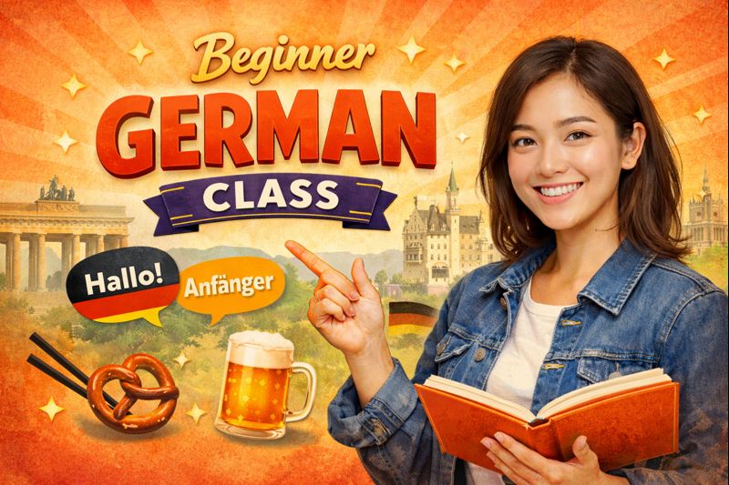 German Language – Beginner Level (A1–A2)