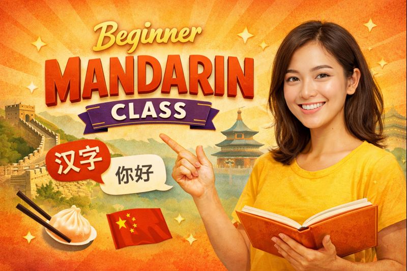 Beginner Mandarin Chinese Course (A1–A2)